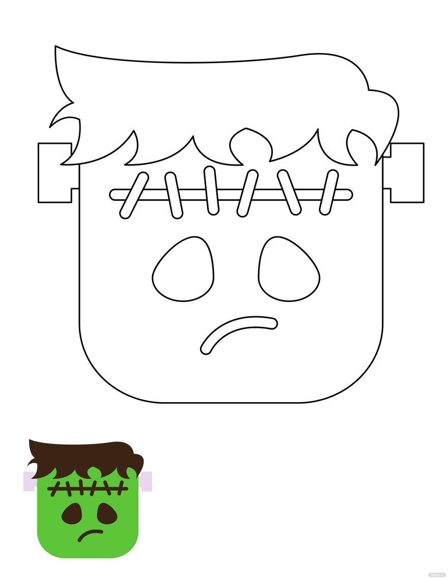 Free kids halloween coloring pages
