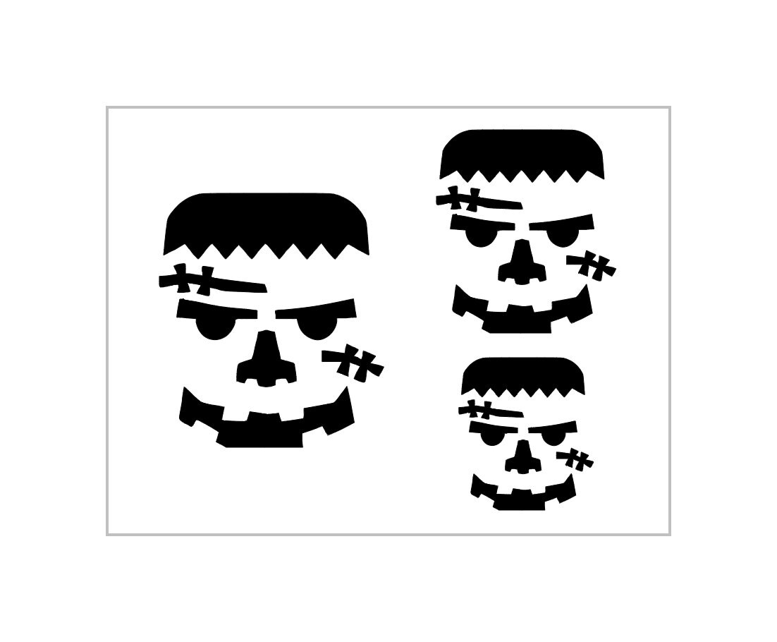 Frankenstein stencil