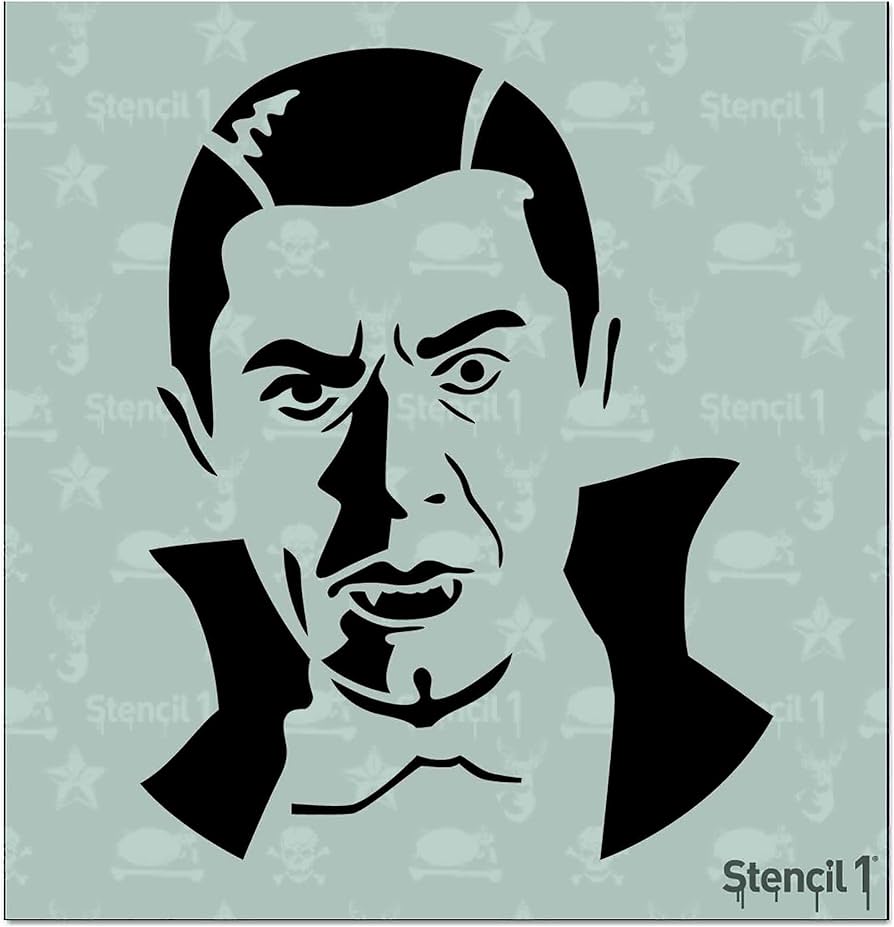 Stencil dracula stencil