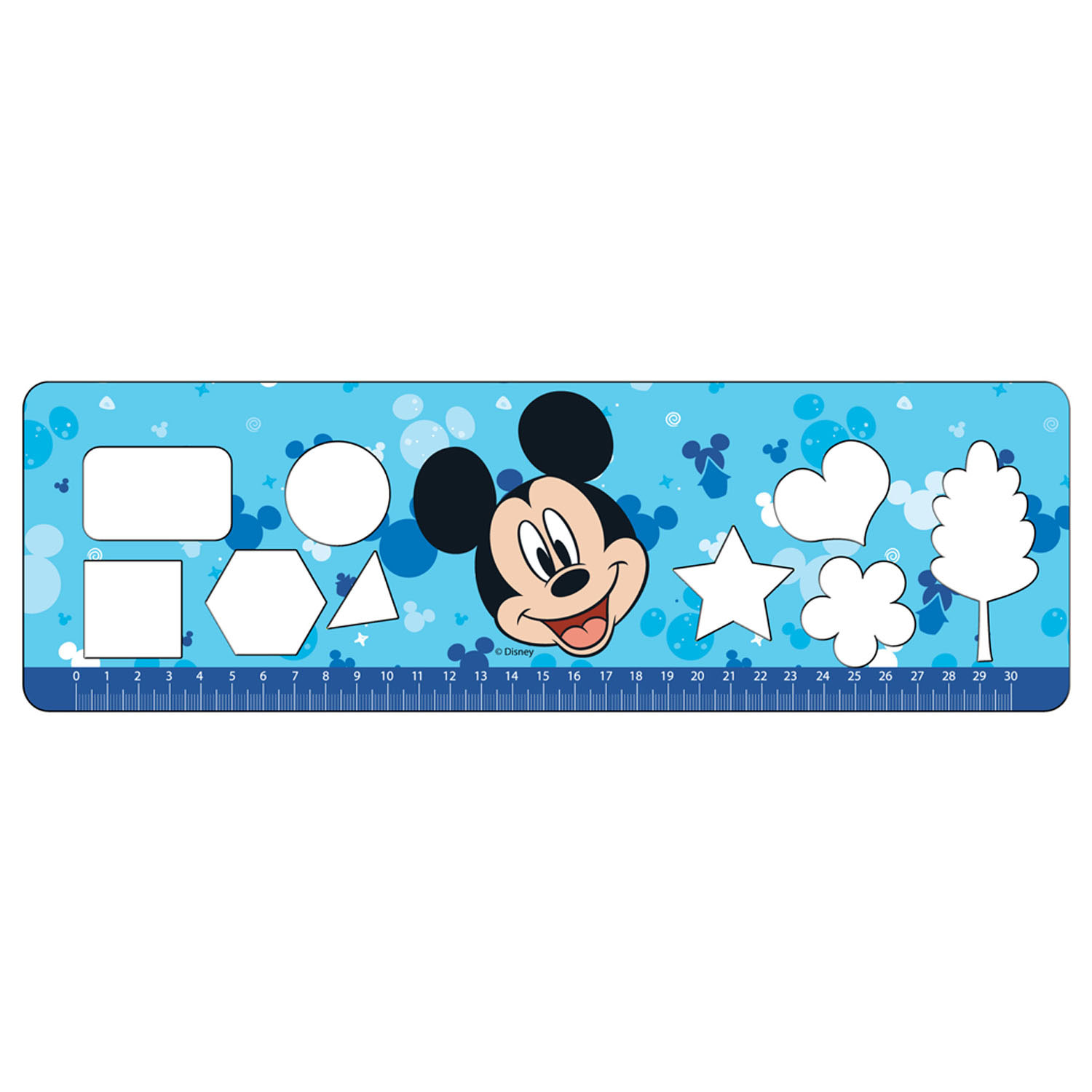 Mickey mouse coloring pages with stencil and sticker sheet thimble toys