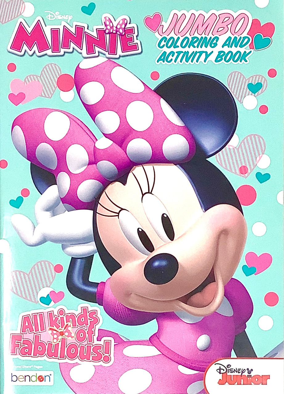 Mickey minnie coloring book