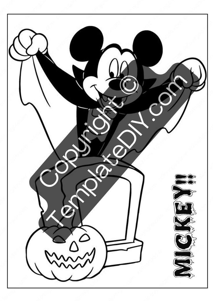 Mickey mouse halloween coloring pages printable in pdf mickey mouse halloween halloween coloring pages halloween coloring