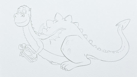 How to color a cute and fun dragon for kids â faber