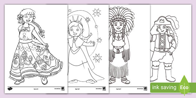 Princess louring pack teacher made