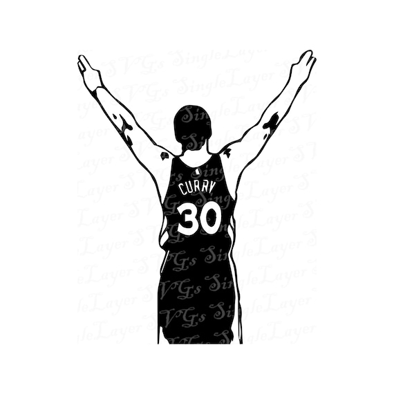 Steph curry svg dxf png pdf jpg files steph curry vector file los angeles svg clippers svg