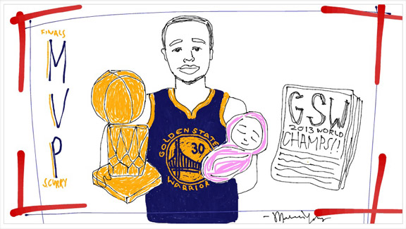 Fans draw for stephen currys daughter