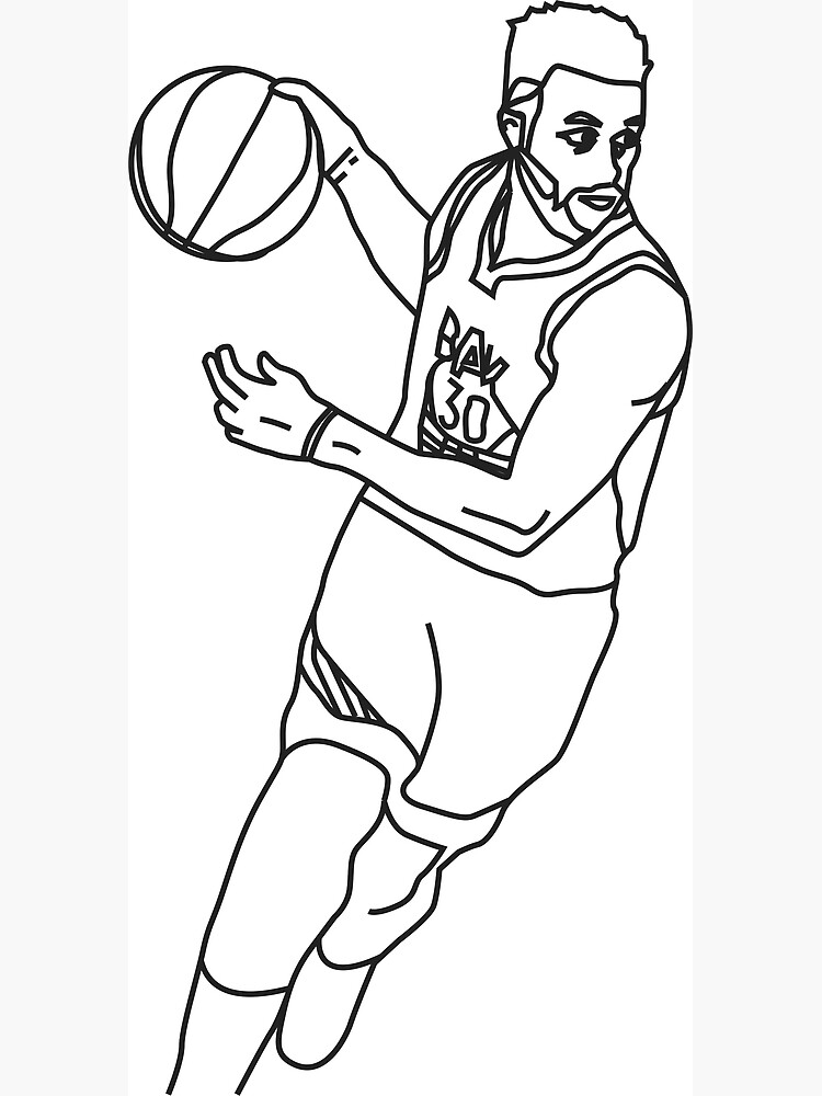 Stephen curry gsw photographic print for sale by third