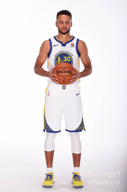 Stephen curry art print by noah graham