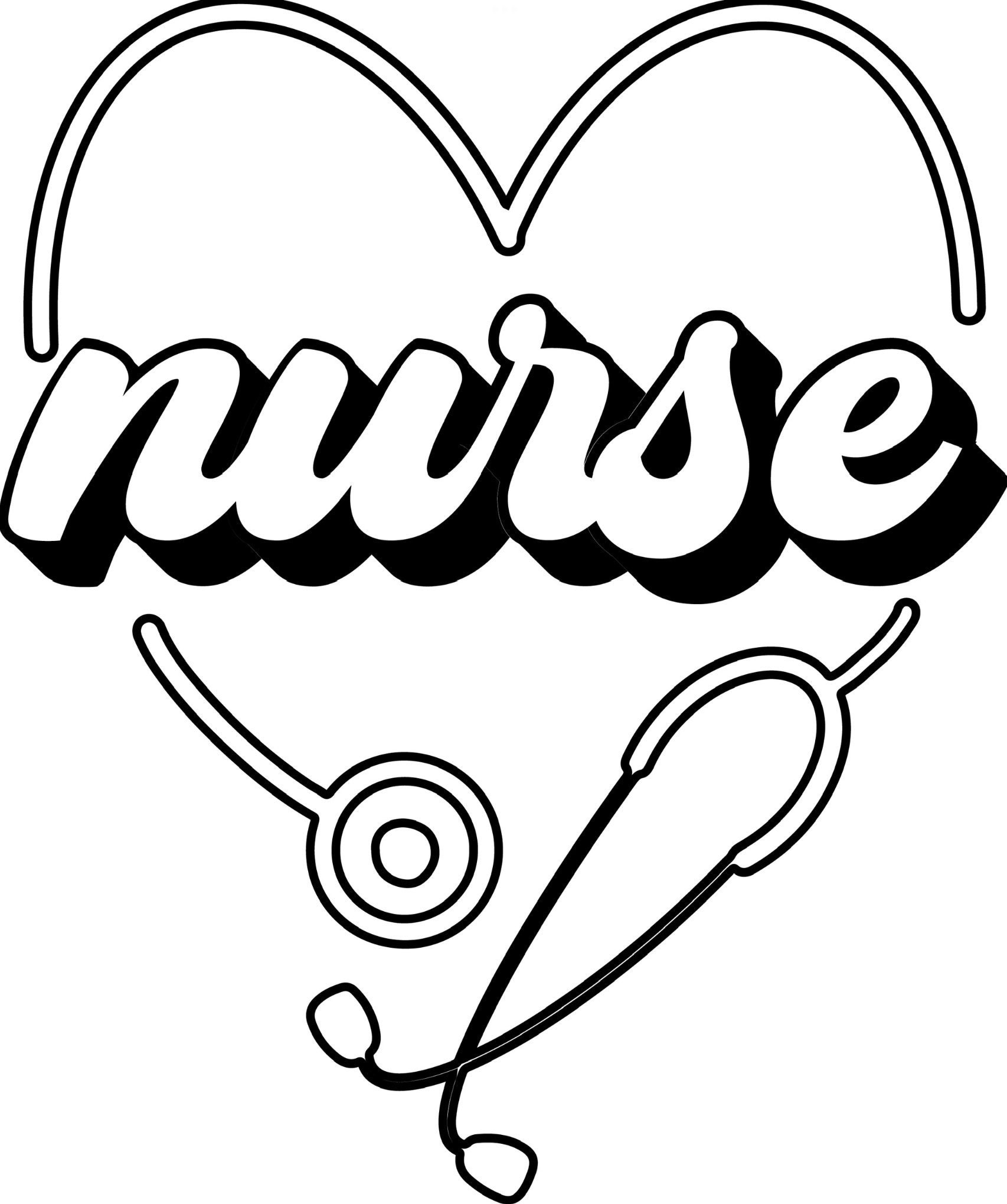 Heart nurse stethoscope svg stethoscope svgessential worker svg doctor svg nurse svg stethoscope clipart vector shirt heart nurse png