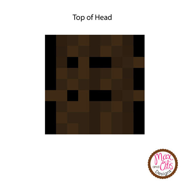 Minecraft steve printable box head â max otis designs