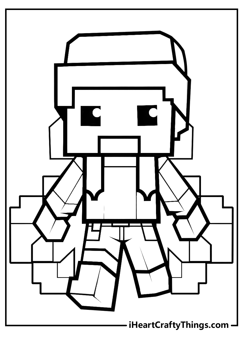 Minecraft coloring pages free printables