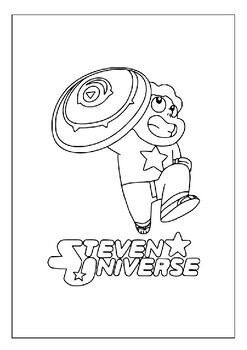 Printable steven universe coloring pages dive into beach city adventures p