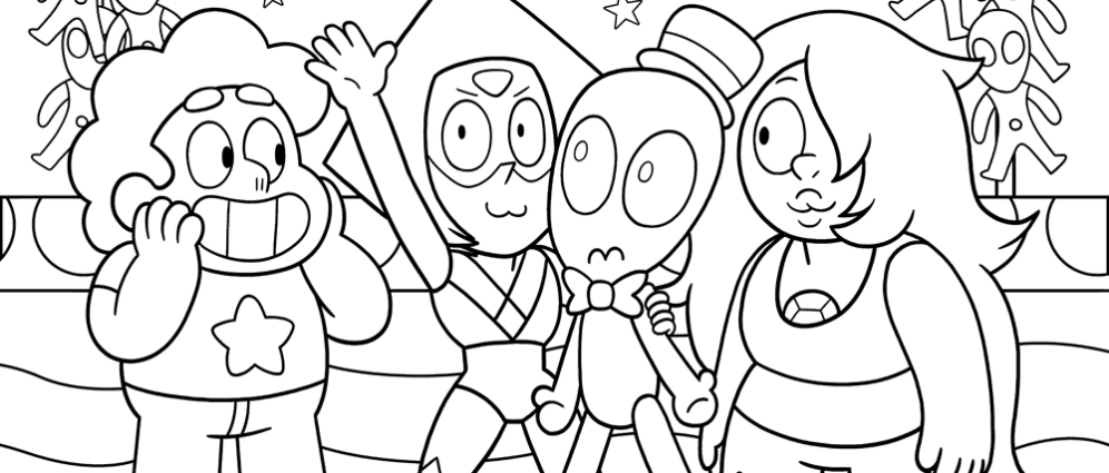 Steven universe coloring book â coni yovaniniz