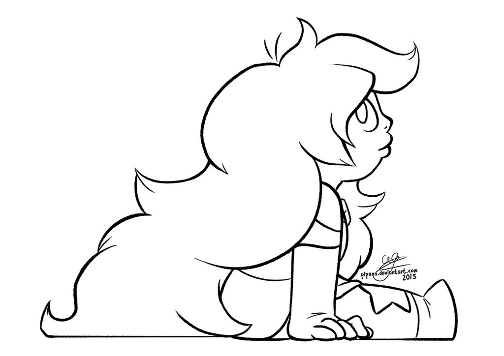 Amethyst coloring page by pipann on
