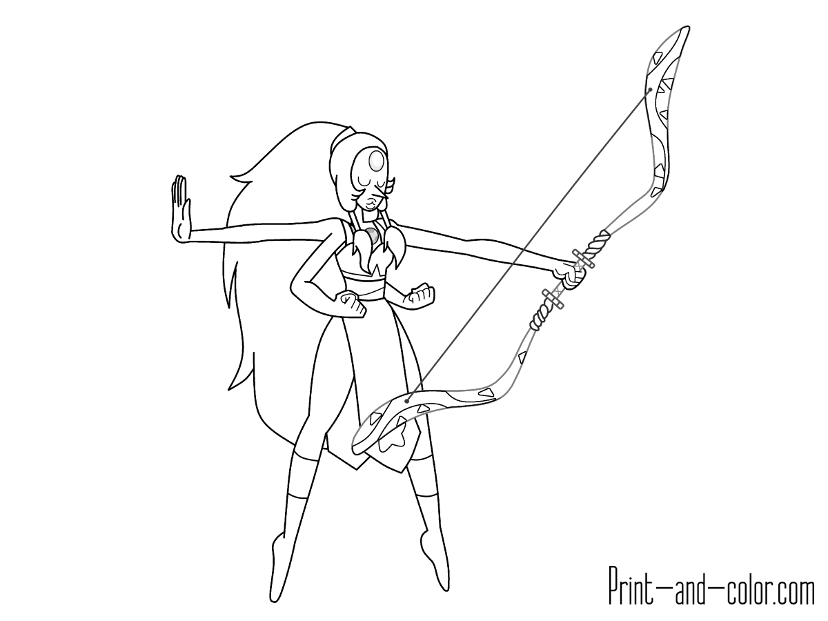Steven universe coloring pages print and color
