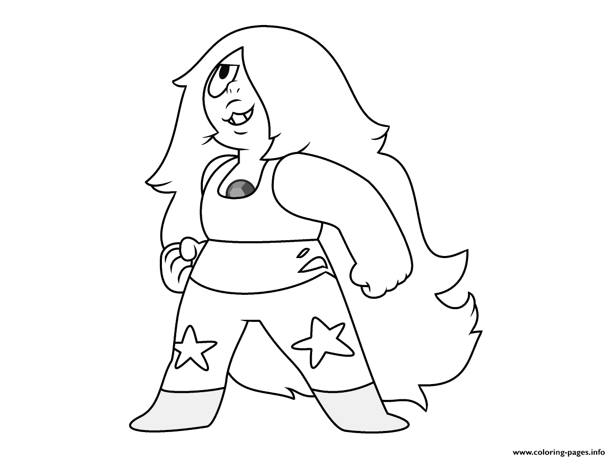 Super steven universe coloring page printable
