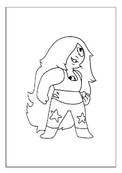 Printable steven universe coloring pages dive into beach city adventures p