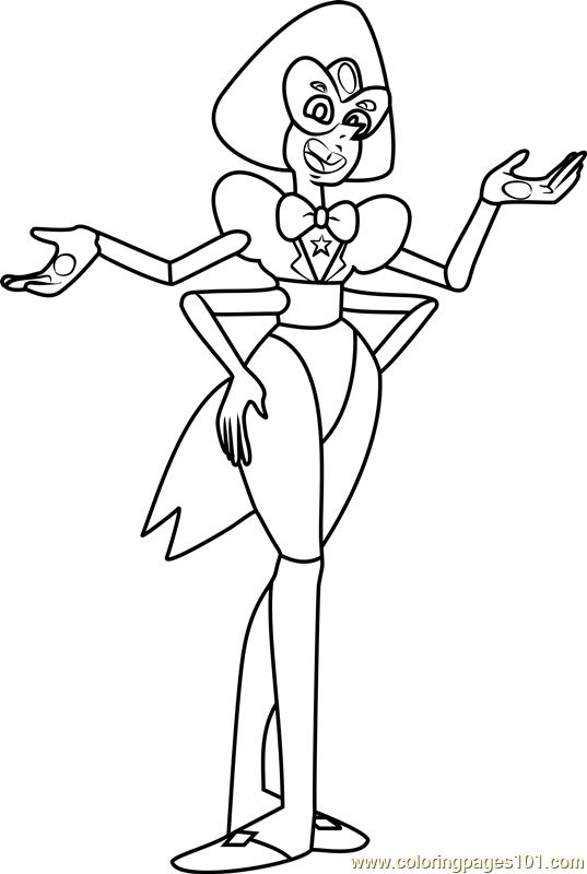 Sardonyx steven universe coloring page for kids