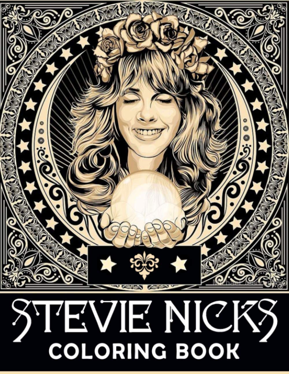 Buy stevie nicks colorg book an cool colorg book with lots of stevie wonder illustrations to color and relax onle at dia