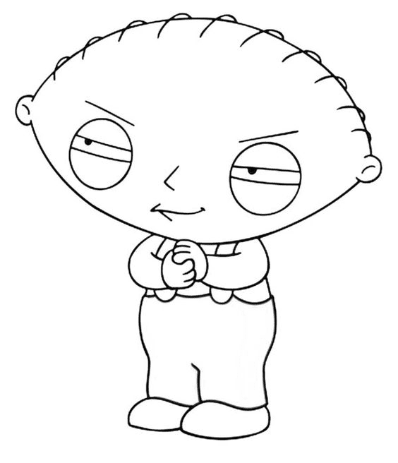 Family guy coloring pages