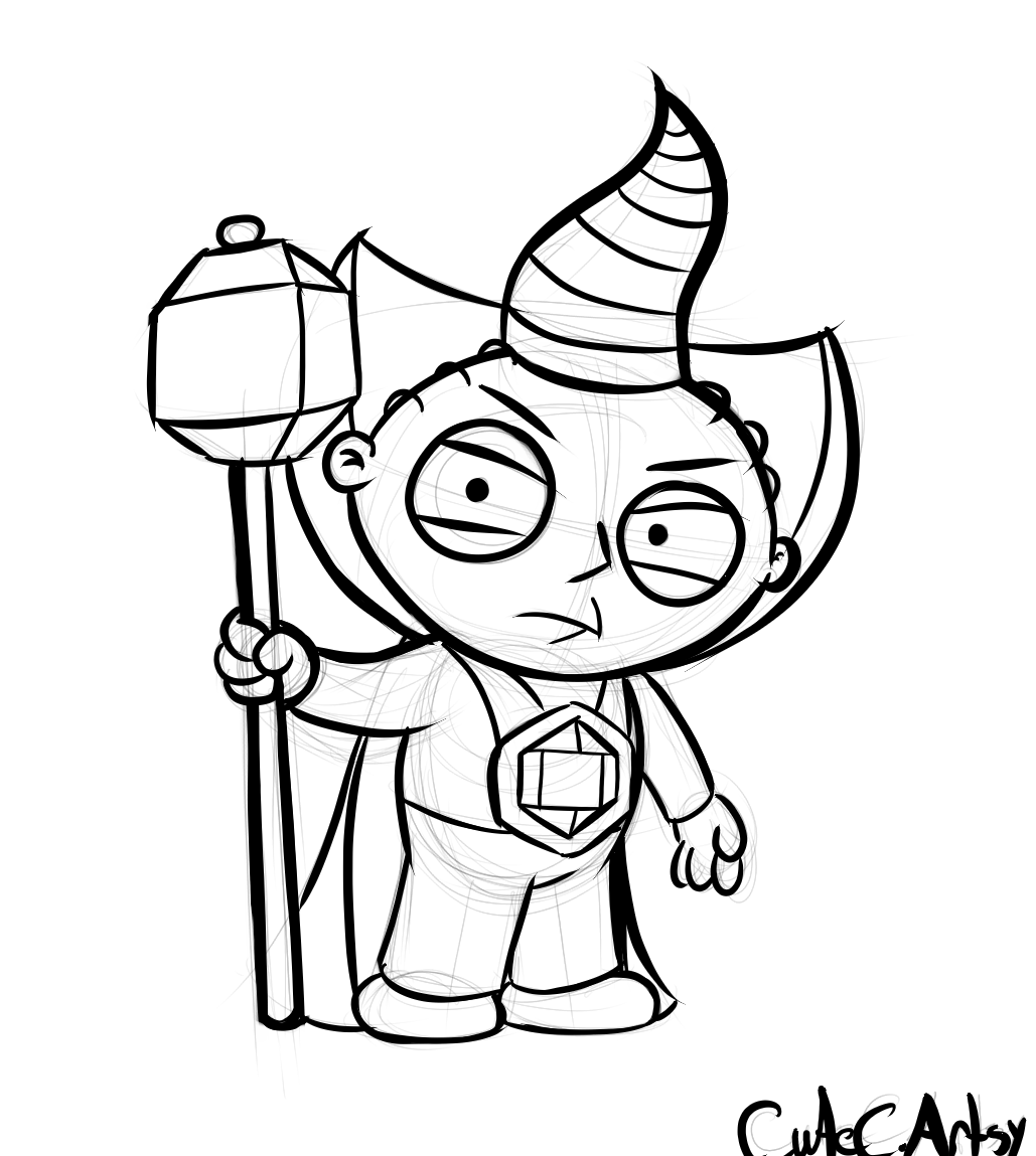 Ripto stewie by cutecartsy on