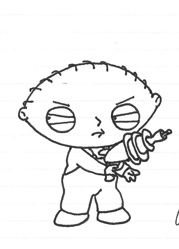 Stewie griffin by xxfearofdeathxx on
