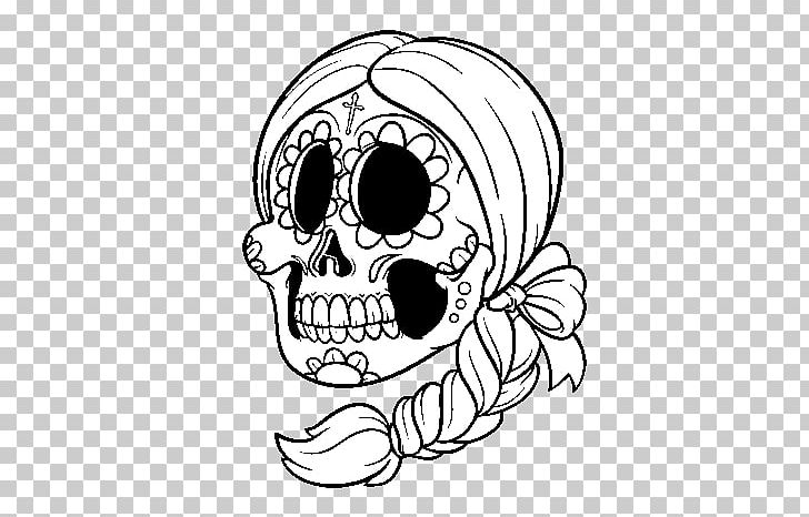 La calavera catrina coloring book day of the dead drawing png clipart black and white bone