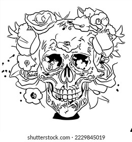 Thousand calaveras color royalty