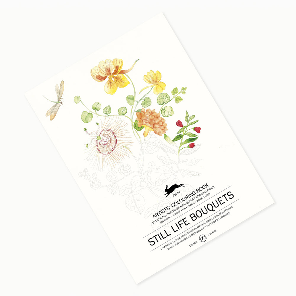 Pepin press artists colouring book