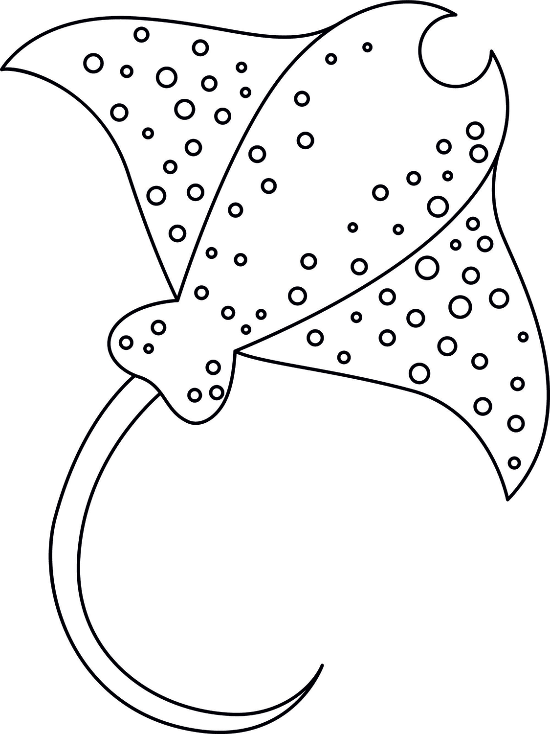 Stingray printable template free printable papercraft templates