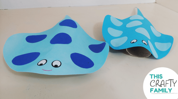 Paper stingray craft
