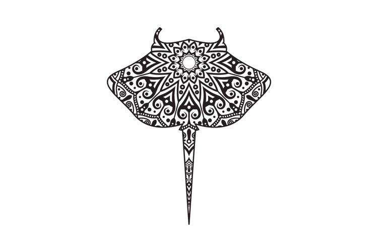 Stingray mandalas