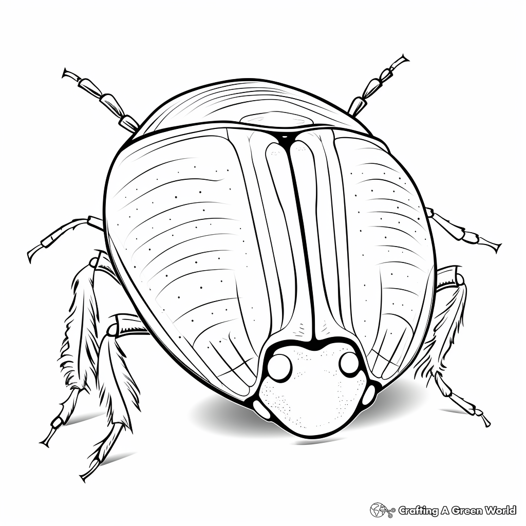 Stink bug coloring pages