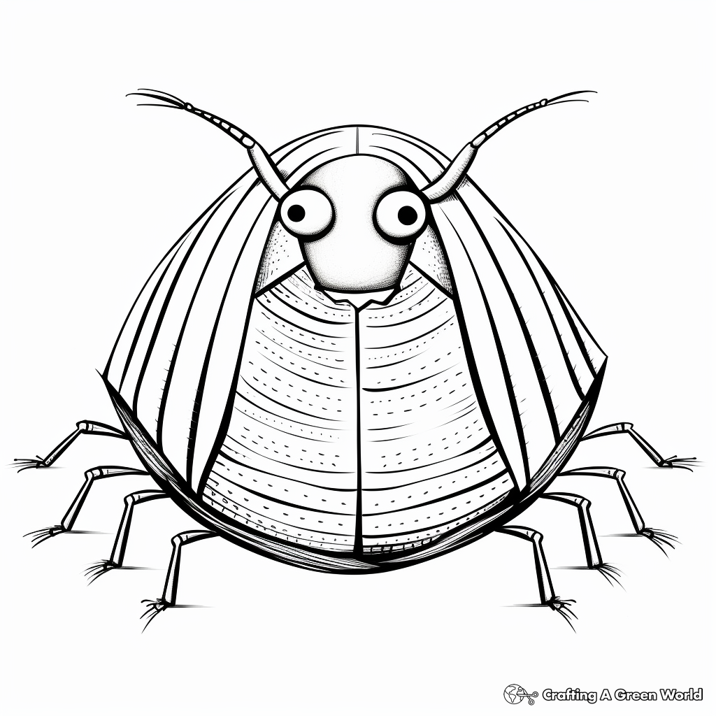 Stink bug coloring pages
