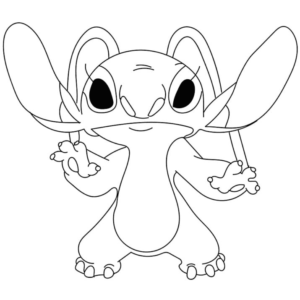 Lilo stitch coloring pages printable for free download