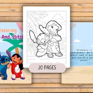 Coloring page stitch