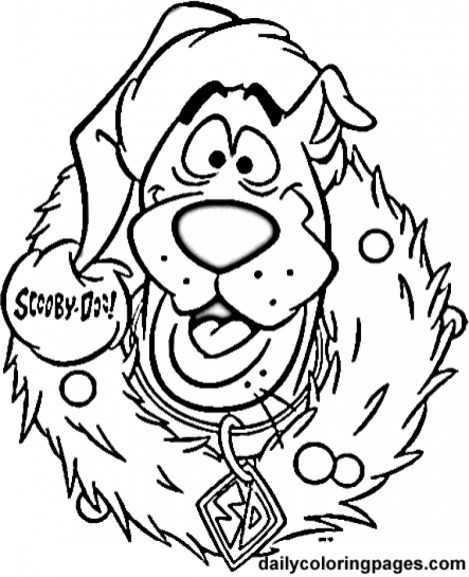 Free printable disney christmas coloring pages