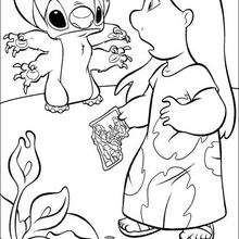 Lilo and stitch coloring pages