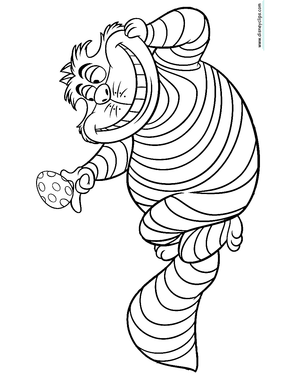 Printable disney easter coloring pages