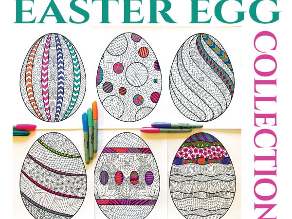 Easter â scribble stitch