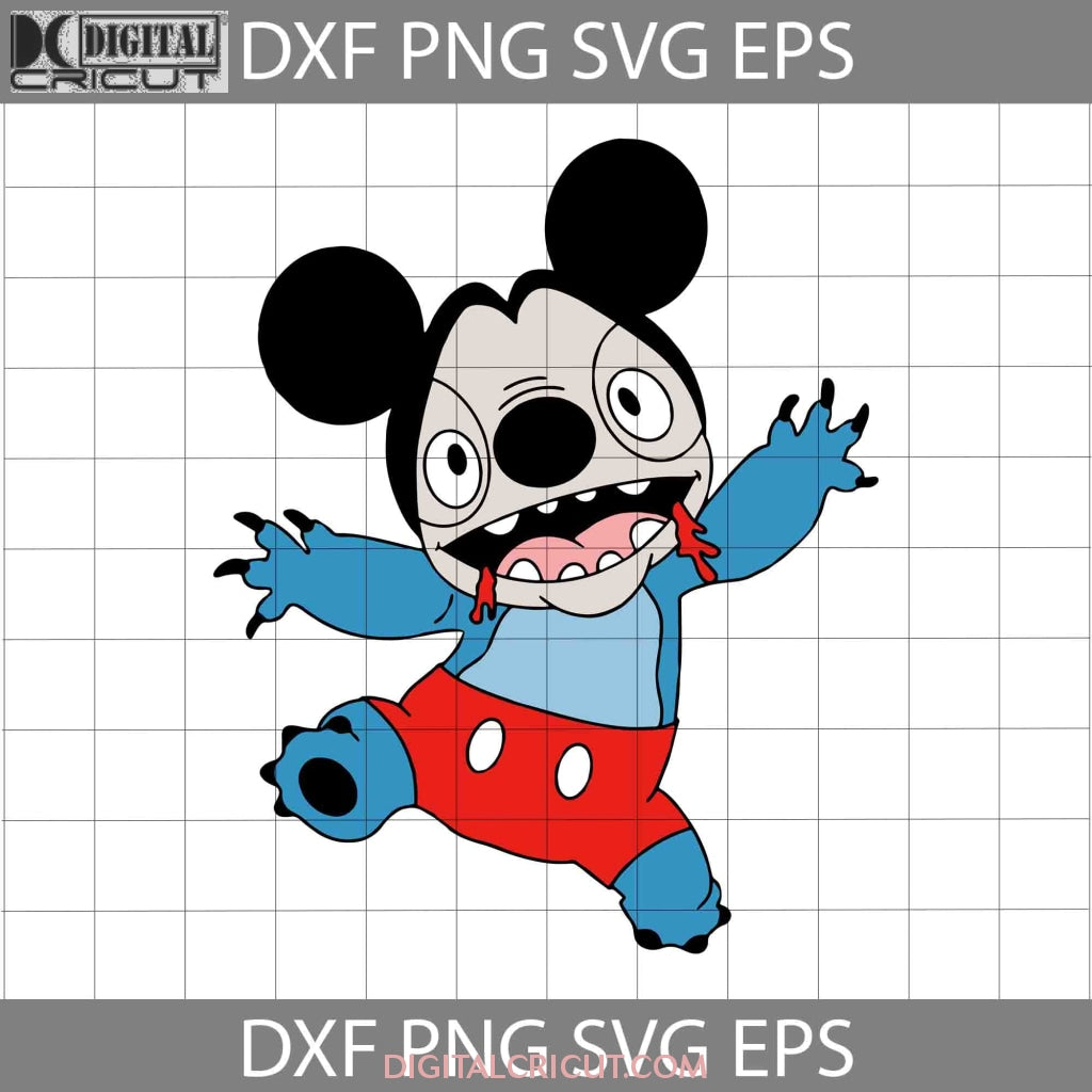 Stitch face mickey cute svg stitch suit mickey svg stitch svg cartoon svg cricut file clipart svg png eps dxf â