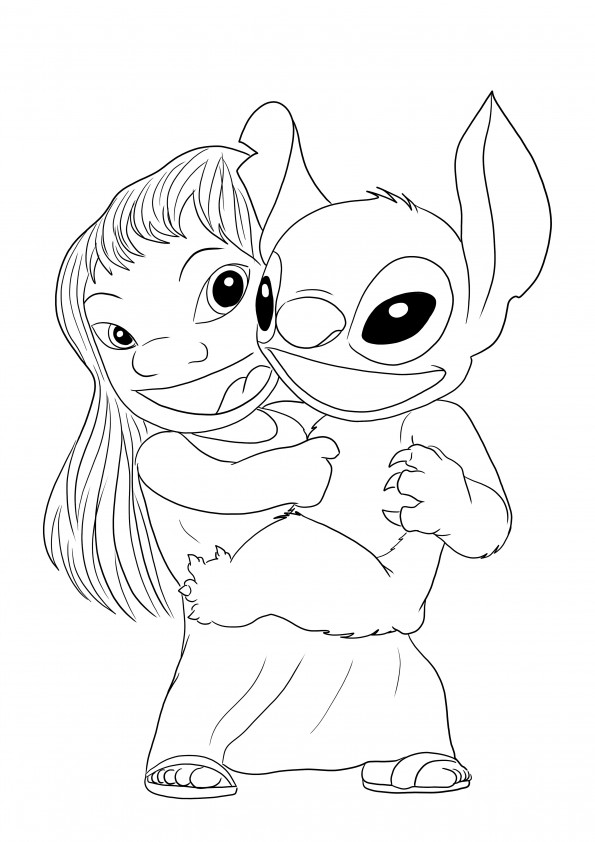Hojas para colorear de lilo stitch para imprimir gratis una gran colecciãn de todos los personajes favoritos para colorear