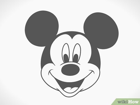 Ways to draw mickey mouse