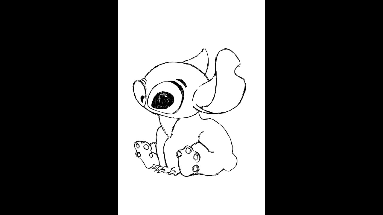 Aprende a dibujar a stitch