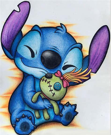 Cãmo dibujar a stitch de disney ã paso a paso muy fãcil
