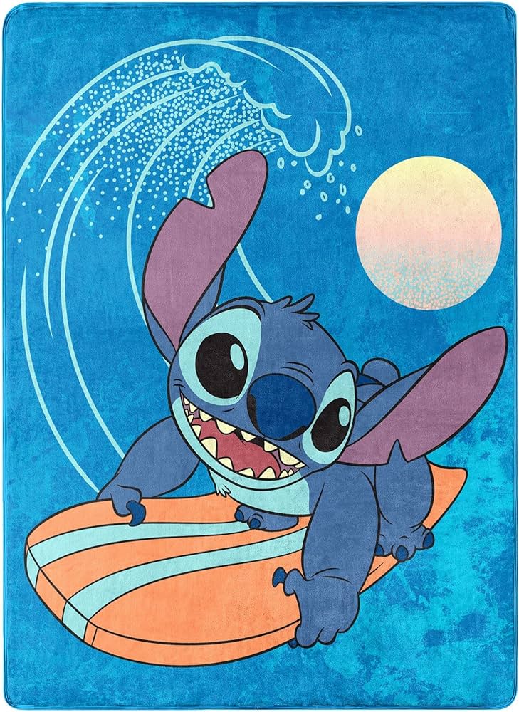 Northwest lilo and stitch silk touch throw blanket x makes waves home kitchen