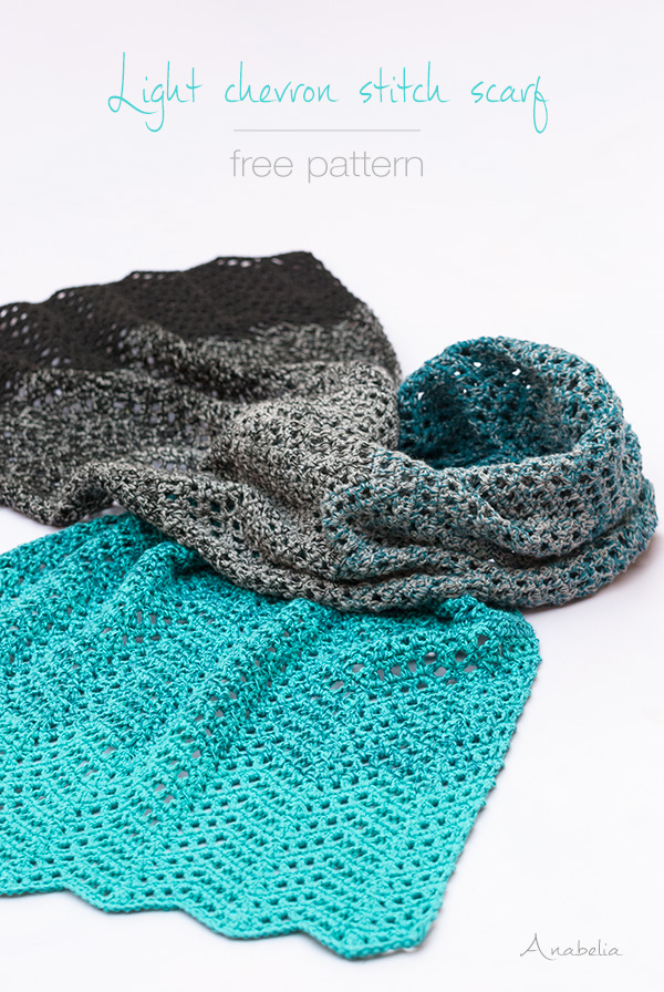 Crochet shawl in delightful chevron stitch anabelia craft design blog