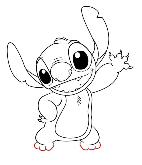 Stitch drawings and pictures for sketching