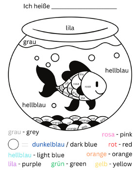 Color by number fish tpt