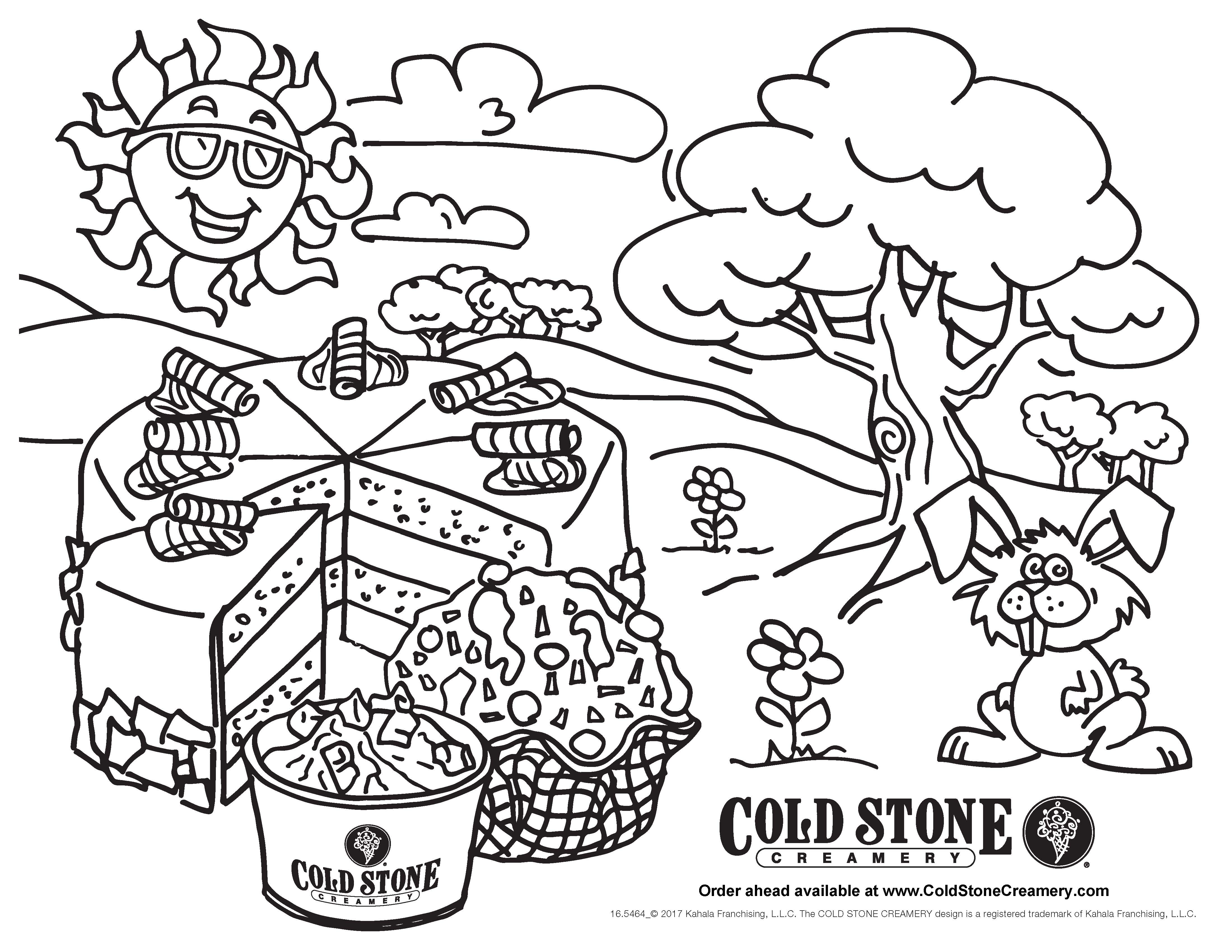 Cold stone creamery activities downloads